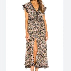 Free People Milania midi dress size large